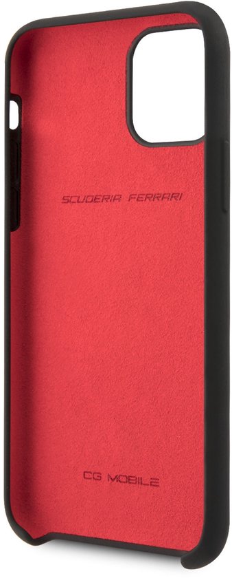 Ferrari iPhone 11 Pro Hard Case - Black Silicone