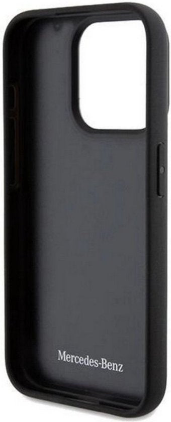 Mercedes-Benz iPhone 15 Pro Hard Case - Carbon Fiber Dynamic - Black