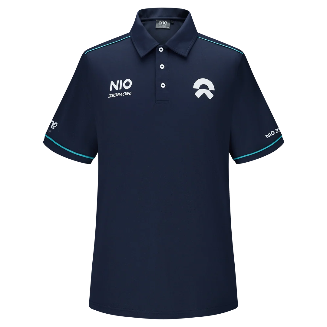 Nio 333 Formula E Men's 1/4 Polo Dark Green 2025-RP Teamwear