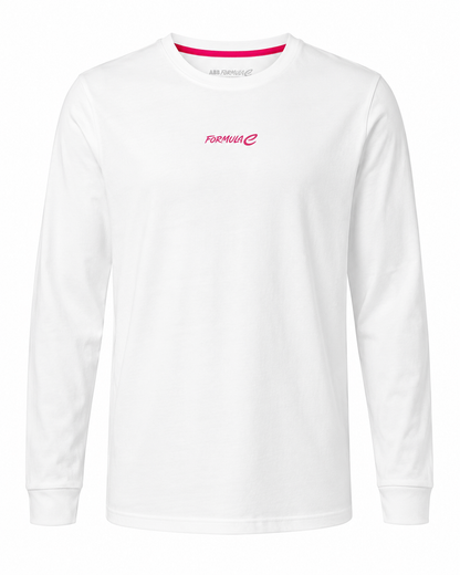 Formula E Men's Change Accelerated Long Sleeve T-shirt White 2025-Fanwear