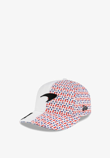 Mclaren Special Edition Men's Silverstone Lando Norris Cap White 2025-RP Teamwear