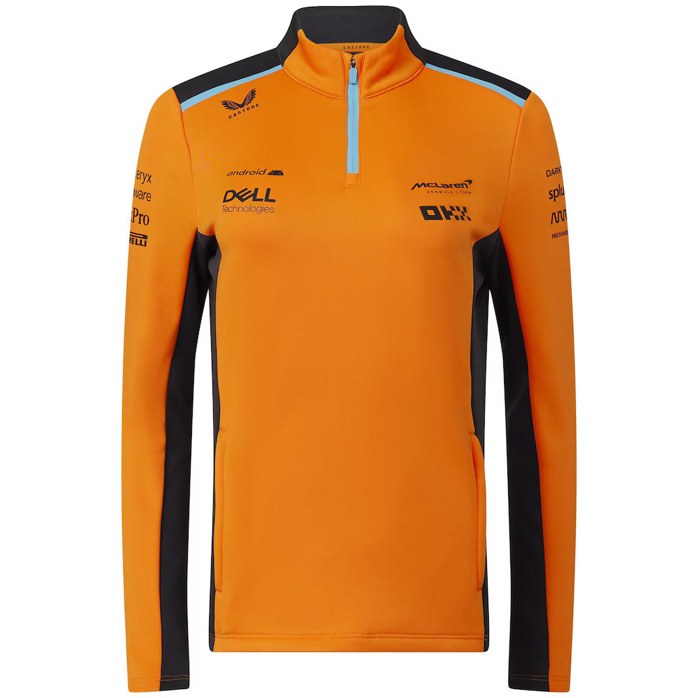 McLaren F1 Women's Quarter Zip Midlayer Jacket 2023 - RP Teamwear