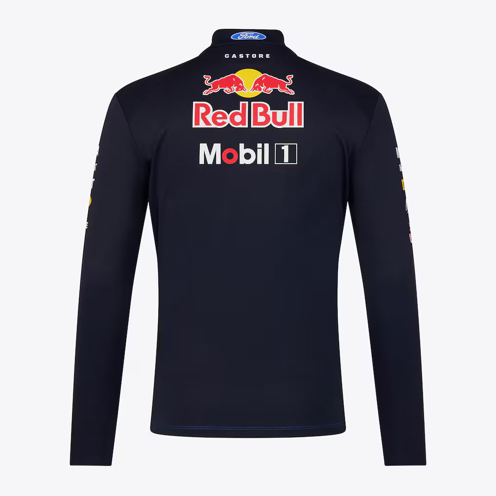 Red Bull Racing Mens's Quarter Zip Midlayer Night Sky 2026 - RP Teamwear