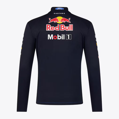 Red Bull Racing Mens's Quarter Zip Midlayer Night Sky 2026 - RP Teamwear