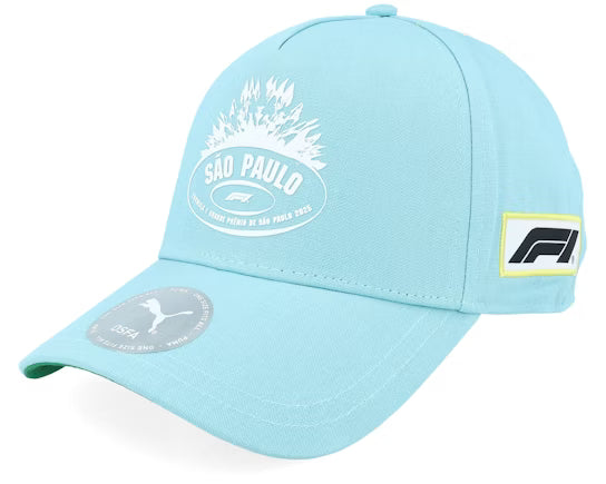 F1 Special Edition Brazil Cap Aqua 2025-Fanwear