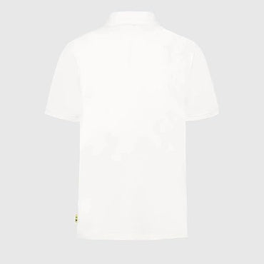 Ayrton Senna Men's Legacy Cotton Polo White 2025