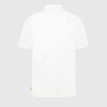Ayrton Senna Men's Legacy Cotton Polo White 2025