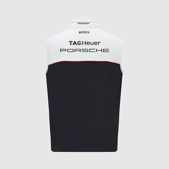 Porsche Formula E Unisex Team Gilet Black 2024-RP Teamwear