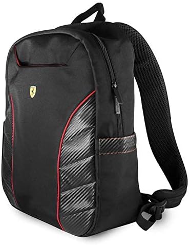Scuderia Ferrari Simple New Version Full Black Backpack