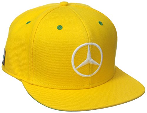 Mercedes-AMG Petronas Motorsport Men's Special Edition Brazil Cap Yellow 2019-RP Teamwear