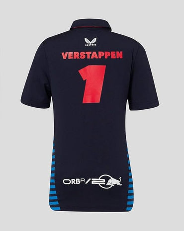 Red Bull Racing Kids Polo Shirt Driver Max Verstappen 2024-RP Teamwear