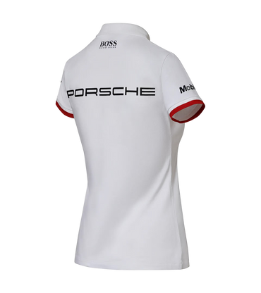 Porsche Women's Team Polo White 2024-RP Teamwear