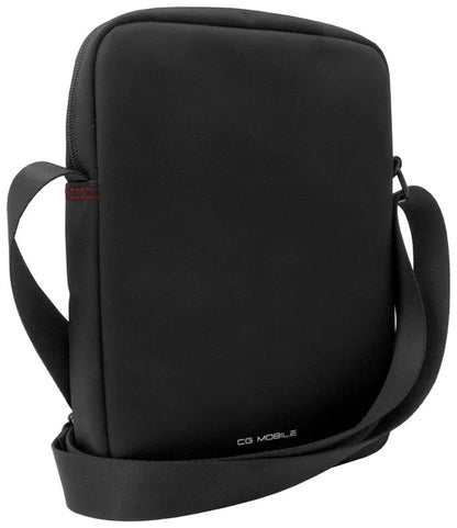 Scuderia Ferrari Tablet Bag Black Grey Stripe