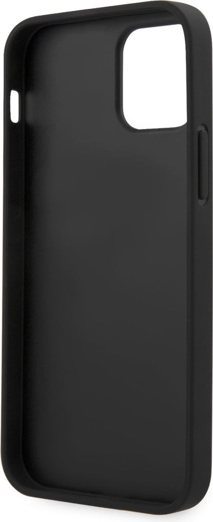 BMW iPhone 12 / 12 Pro Case - Raised Logo LM Signature - Black