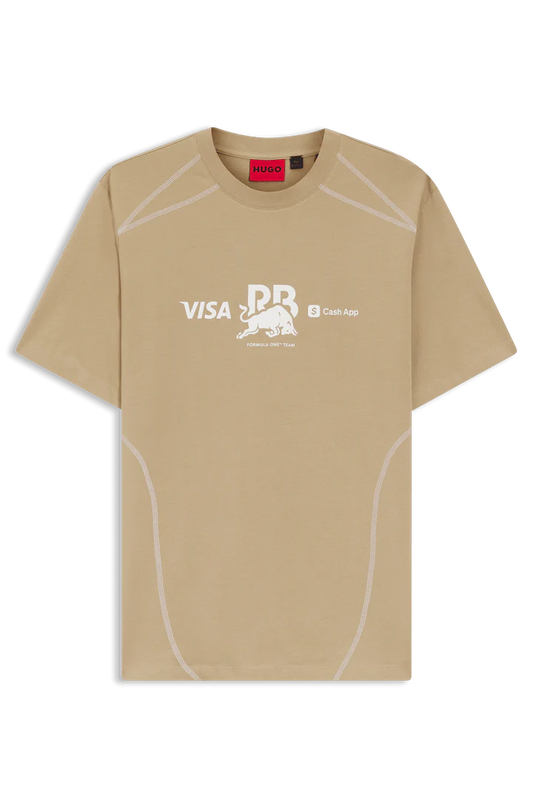 Rb Visa Cash App Men's T-Shirt Beige 2026 - Fanwear