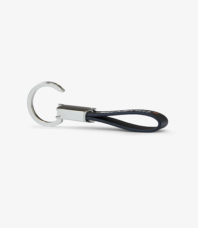 McLaren F1 Team Leather Strap Black Keyring 2023 - Fanwear