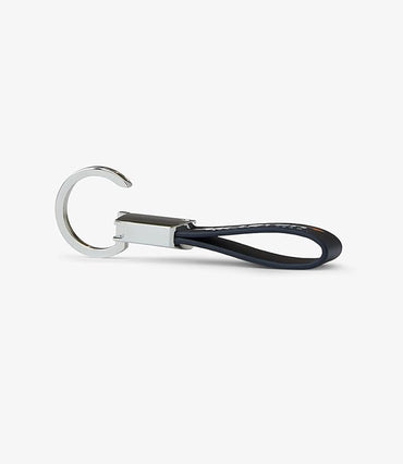 McLaren F1 Team Leather Strap Black Keyring 2023 - Fanwear