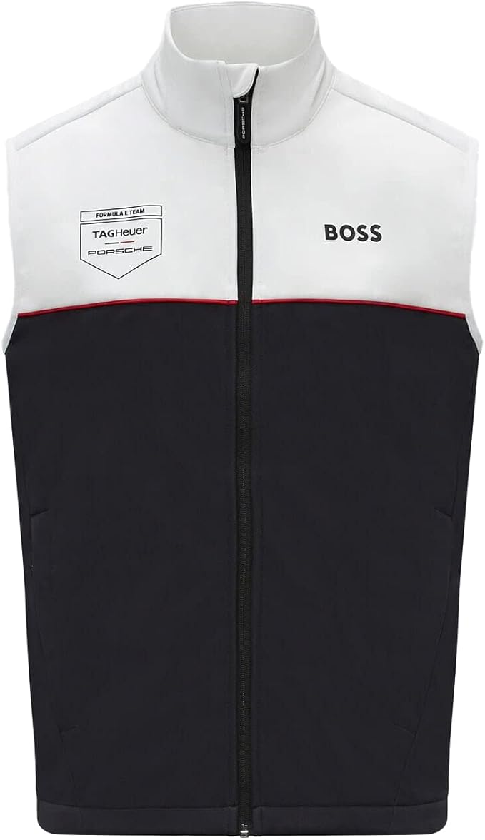 Porsche Formula E Unisex Team Gilet Black 2024-RP Teamwear