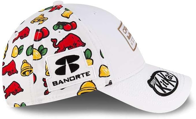 Red Bull Racing Special Edition Vegas Sergio Perez White Cap 2024-RP Teamwear