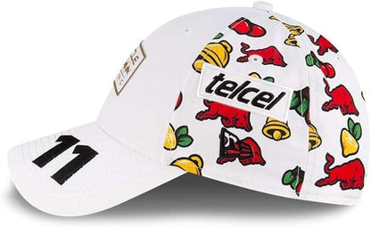 Red Bull Racing Special Edition Vegas Sergio Perez White Cap 2024-RP Teamwear