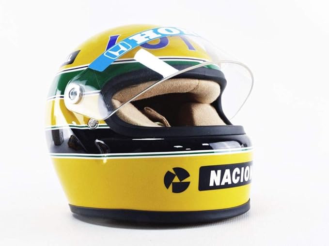 Half Scale Model | Ayrton Senna Helmet 1987