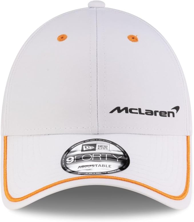 Mclaren Contrast Piping 9Forty White TNO Cap 2024