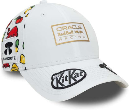 Red Bull Racing Special Edition Vegas Sergio Perez White Cap 2024-RP Teamwear