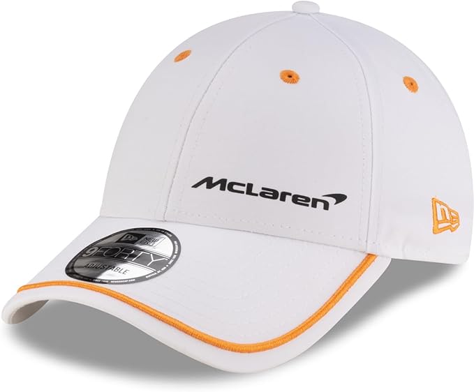 Mclaren Contrast Piping 9Forty White TNO Cap 2024