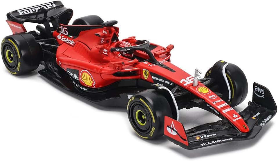 1:43 Scale Model | Ferrari 2023 Charles Leclerc With Driver Car