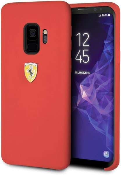 Ferrari GX S9 Hard Case - Smooth Silicone Heritage - Red