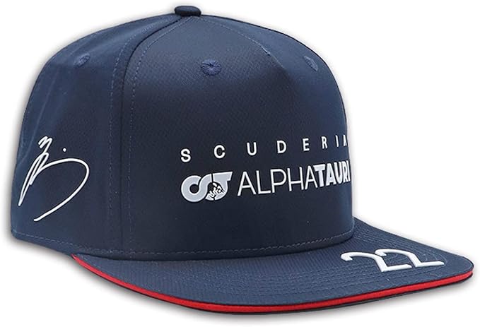 Alpha Tauri Yuki Tsunoda Flat Cap U 13 Os 23 Navy 2023