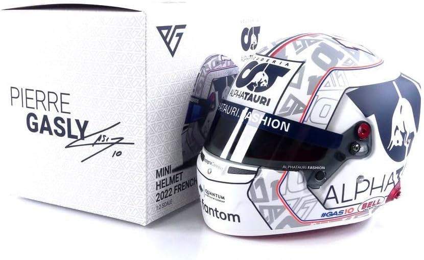 Pierre Gasly Scale Helmet Mini P. French GP 2022