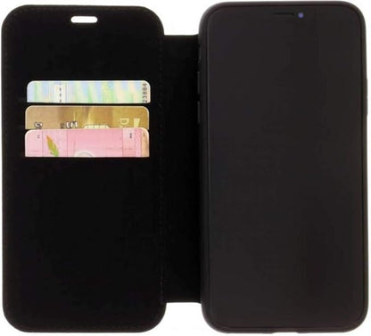 Mercedes iPhone 8 Plus Booktype Case - Pattern II - Crystal Black
