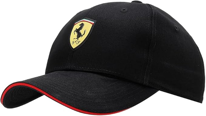 Scuderia Ferrari Kids Classic Cap Black 2023-Fanwear
