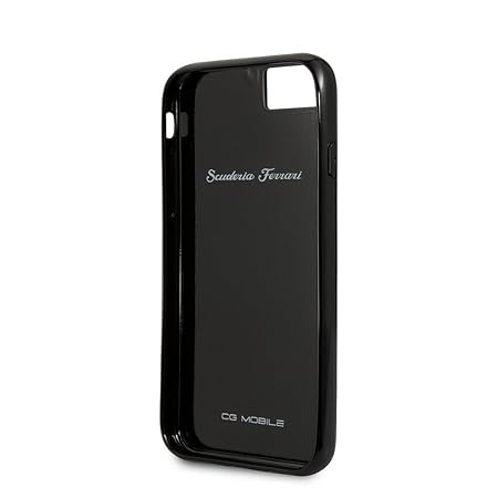 Ferrari iPhone 8 Hard Case - Genuine Carbon Fiber Heritage