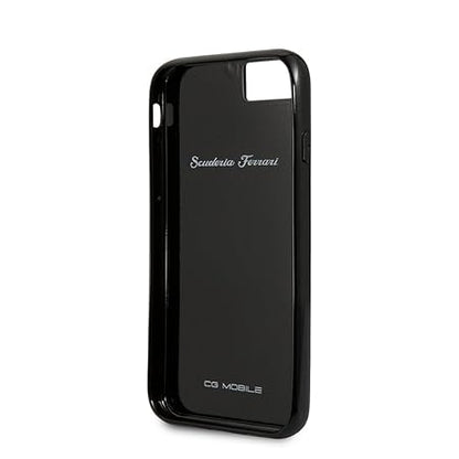 Ferrari iPhone 8 Hard Case - Genuine Carbon Fiber Heritage