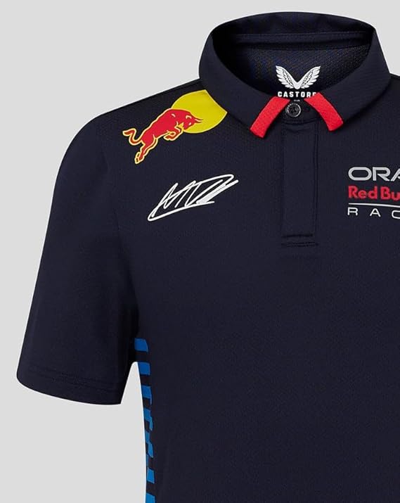 Red Bull Racing Kids Polo Shirt Driver Max Verstappen 2024-RP Teamwear