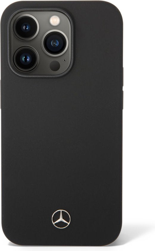 Mercedes-Benz iPhone 14 Pro Max Hard Case - Silicone - Black