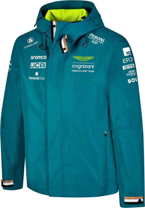 Aston Martin F1 2023 Team Rain Jacket