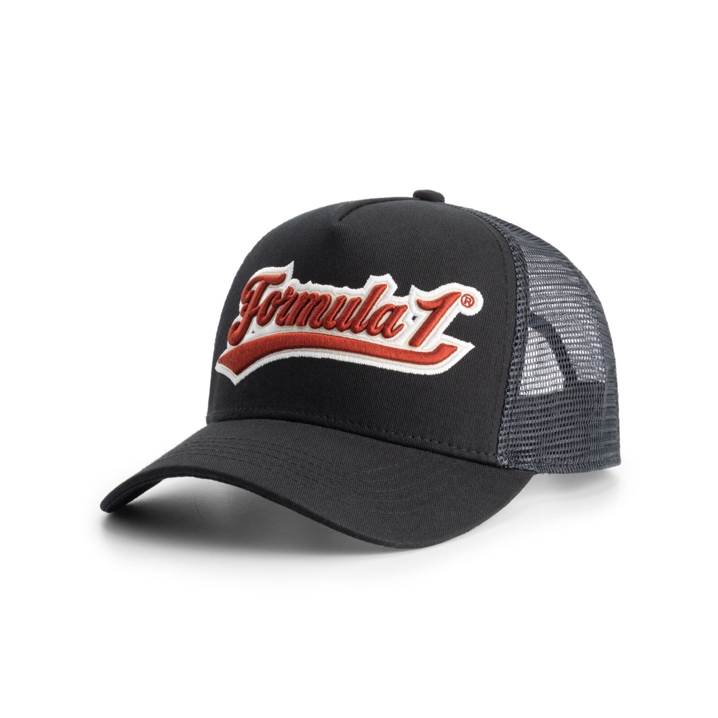 F1 Legacy Trucker Cap Black 2025-Fanwear