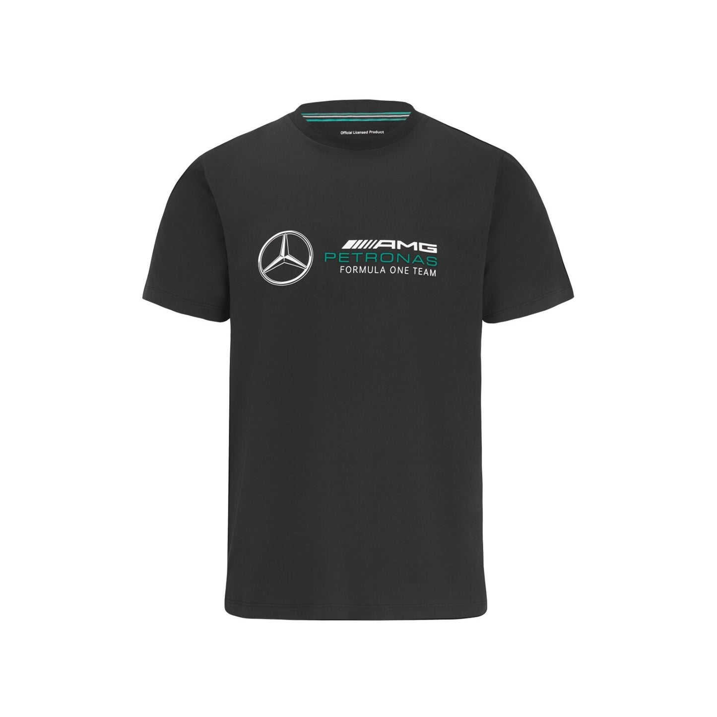 Mercedes-AMG Petronas Formula 1 Team Women's Large Logo T-Shirt Black 2023-Fanwear
