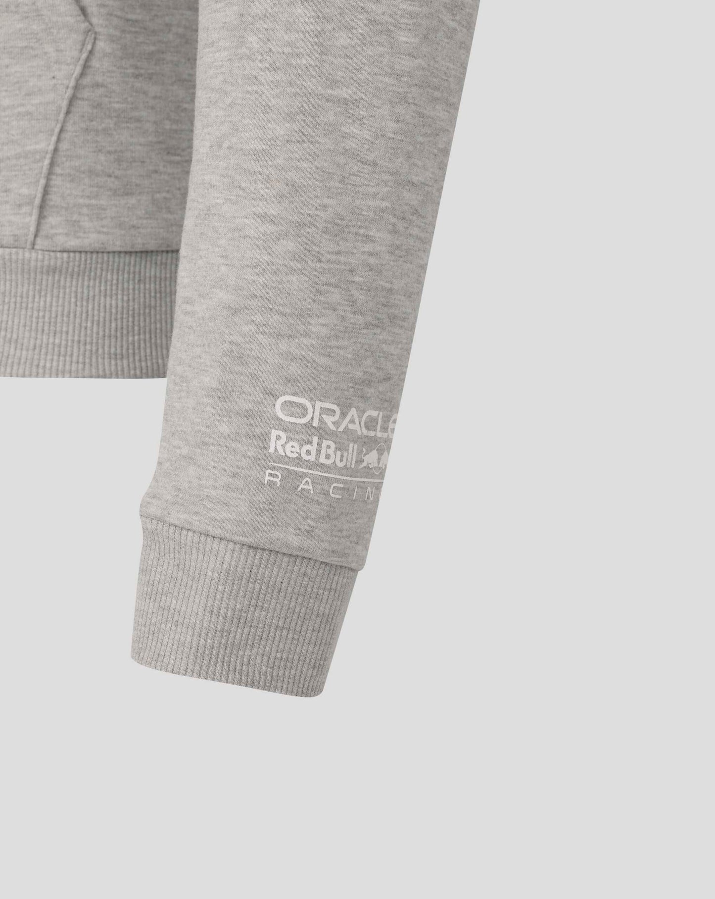 Red Bull Racing Max Verstappen Sleeve Graphic Overhead Hoodie Grey 2026 - Fanwear