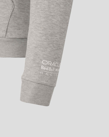 Red Bull Racing Max Verstappen Sleeve Graphic Overhead Hoodie Grey 2026 - Fanwear