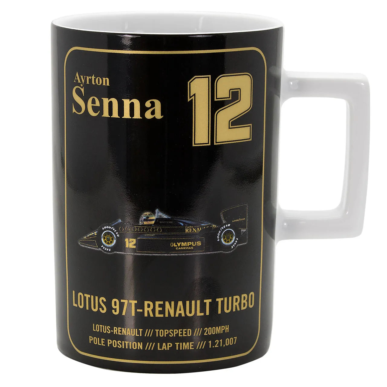 Ayrton Senna Team Lotus Classic Mug