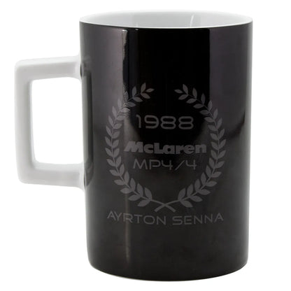 Ayrton Senna McLaren Black Mug