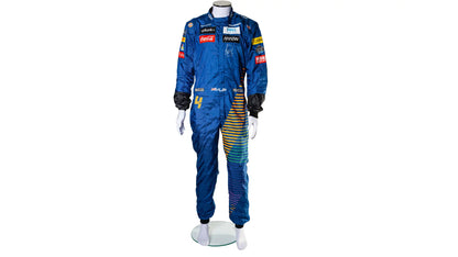Mclaren Lando Norris Signed Suit 2020
