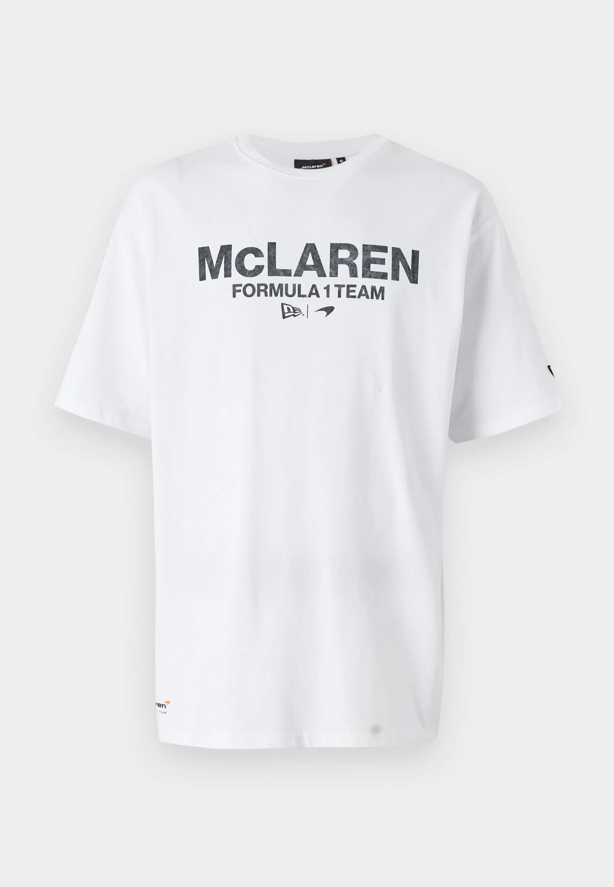 McLaren Men's Wordmark OS T-Shirt White 2025 - Fanwear