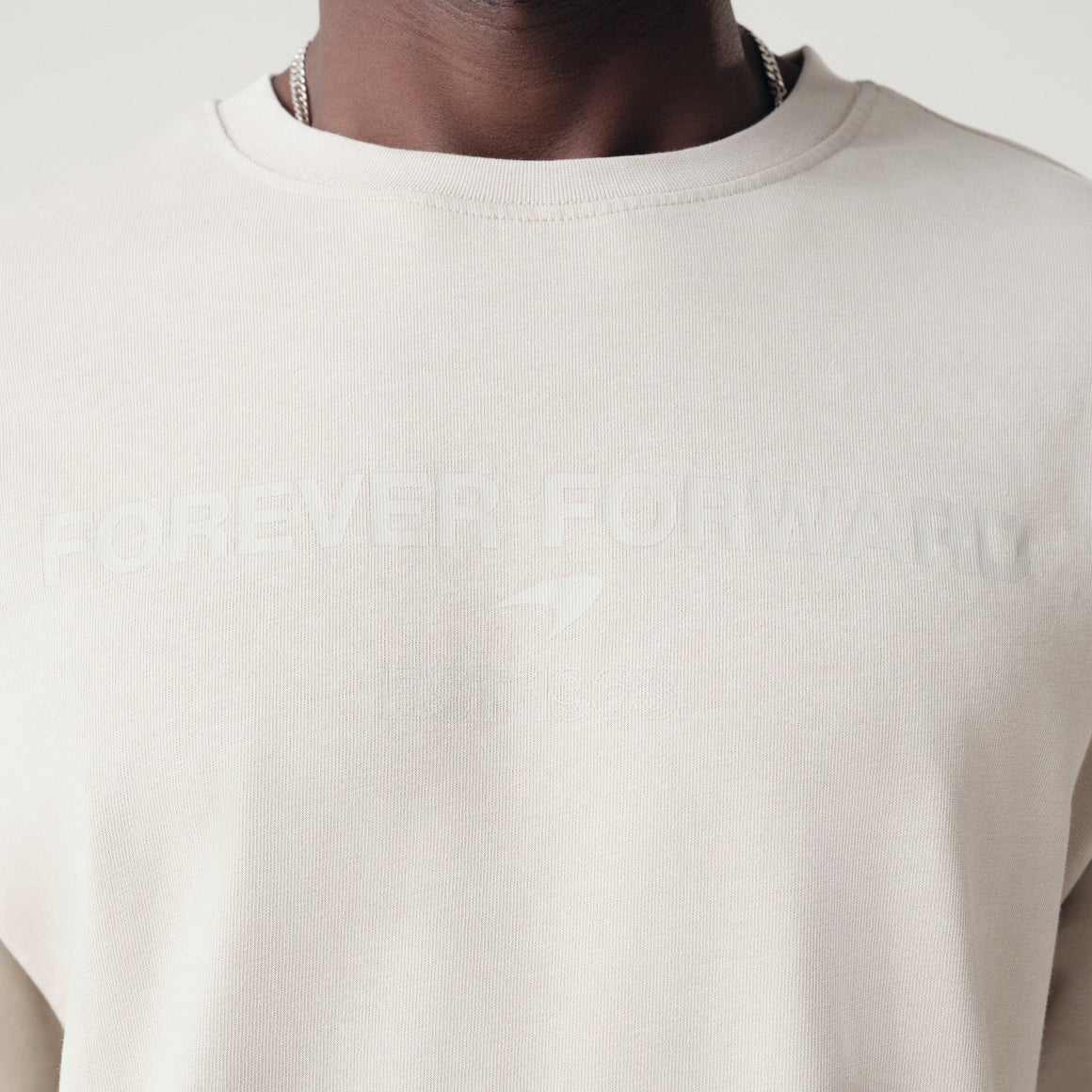 Mclaren Speedmark Oversized T-Shirt Stone 2024-Fanwear