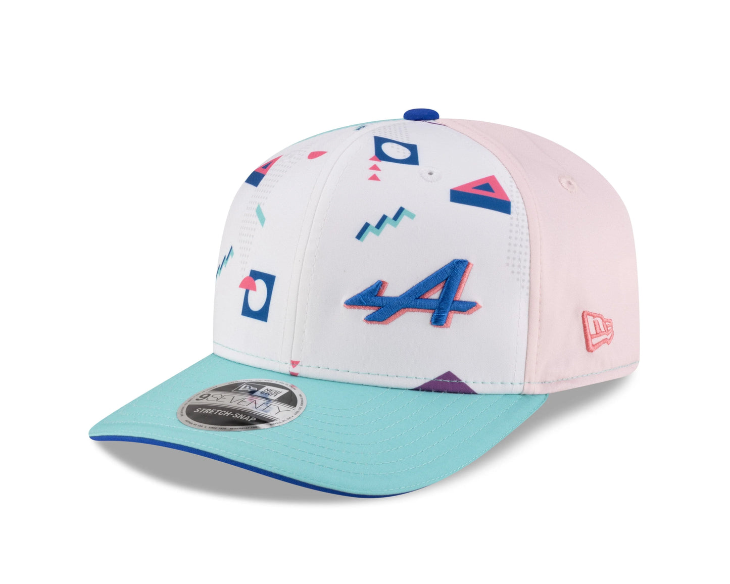 Alpine Special Edition Miami Stretch Snap White Cap 2025-RP Teamwear