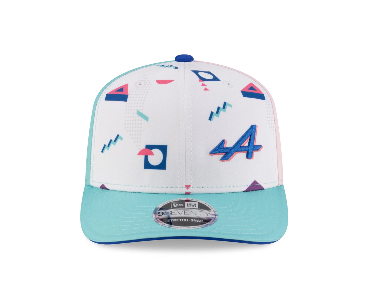 Alpine Special Edition Miami Stretch Snap White Cap 2025-RP Teamwear